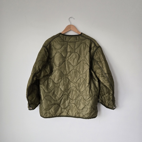 Vintage Quilted Military Liner Jacket - Picture 2 of 9